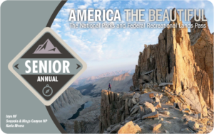 The Senior Annual Pass card — issued to US citizens or permanent residents age 62 or older.